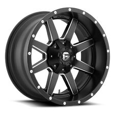 1- 17 Inch Matte Black Wheels Rims Fuel Maverick D538 D53817909845 6 Lug 17x9
