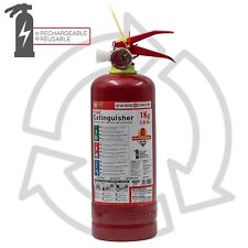 Fire Extinguisher Rechargeable Home Kitchen Car 1 Kg 2.2 Lbs Portable Abc Class