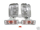 Depo Clear Corner Bumper Signal Lights For 1987-1988 Toyota Pickup Truck 4wd