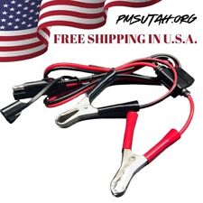 Atv Utv Sxs Battery Charger Cord Plug In Adaptor Tender Cable Quick Disconnect