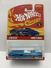 Hot Wheels Classics Series 1 1963 T-bird Limited Edition Blue
