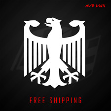 German Eagle Flag Vinyl Decal Sticker German Flag Pride 643