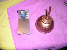 Original Ford Model A T Very Early 1908 Oil Can And  Bracket  Very Nice