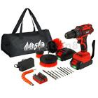 Cordless Impact Wrench 12 High Torque Brushless Drill Driver Tool W2battery