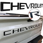3d Tailgate Insert Letter For Chevrolet Silverado 2019-2022 2023 Adhesive Emblem
