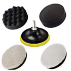 6 Pcs 5-inch Polishing Pad Sponge Buff Buffing Kit Set For Car Polisher Tools
