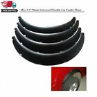 4pcs 3.590mm Universal Flexible Car Fender Flares Extra Wide Body Wheel Arches