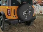 New Oem 2021 Ford Bronco Horse Pony Logo Rear Spare Tire Cover 32 Tire