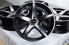 16 Wheels Rims Black 4x100 4x108 Vw Jetta Yaris Prius C Corolla Scion Xb Xa Iq