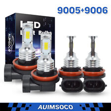 90059006 Led Headlight Bulbs For Honda Accord Sedan 2008-2012 Hight Low Beam 4x