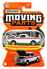 2022 Matchbox Moving Parts 43 1978 Subaru Brat Plaza White Fsc
