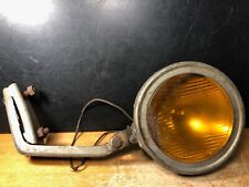 Antique Car Dietz Fog Light Amber Lens With Mounting Bracket