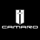 Chevy Camaro Logo 6 Logo Sticker Decal White