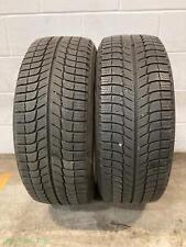 2x P22555r17 Michelin X Ice Xi3 832 Used Tires