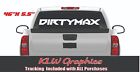 Dirtymax Duramax Vinyl Decal Sticker Stacks Diesel Truck 6.6 2500 Soot 4x4