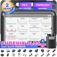 2024 Topdon Phoenix Plus Elite Car Obd2 Scanner Diagnostic Tool Key Coding Tpms