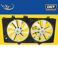 For 2012-2017 Toyota Camry 2.5l L4 Engine 13-14 Avalon Dual Radiator Cooling Fan