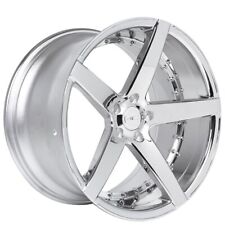 20 Staggered Ac Wheels Ac02 Chrome Extreme Concave Rims And Tires Package