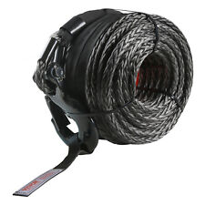Vevor Synthetic Winch Rope Winch Line Cable 38 X 100 26500 Lbs For Suv Truck