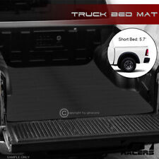 For 2019-2022 Dodge Ram 1500 5.7 Ft Rubber Truck Bed Floor Mat Carpet Liner V2