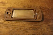 Vintage Dome Light Metal Cover And Glass Lens From A 1952 Chevy 1 Ton Truck