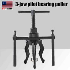 3 Jaw Pilot Bearing Puller Inner Wheel Gear Extractor Bushing Remover Tool Kit