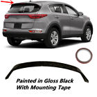 Fit For Kia Sportage 2017-2022 Gloss Black Rear Roof Spoiler Wing Factory Style