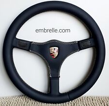 Italvolanti Ati2 Leather Steering Wheel Porsche Targa Carrera 911 930 964 944