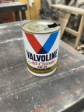 Vintage Valvoline Motor Oil Can 1 Qt 5w30