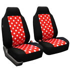 Polka Dot Universal Seat Covers Fit For Car Truck Suv Van - Front Seats