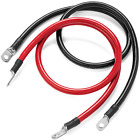Spartan Power 2 Awg Battery Cables - Made In The Usa Terminated 516 Or 38