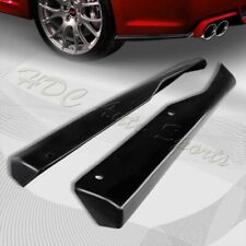 For 2011-2014 Subaru Impreza Wrx Sti Rear Bumper Lip Aprons Polyurethane 2pcs