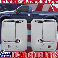 1999-2016 Ford F250 F350 F450 F550 Superduty Chrome 2 Door Handle Covers Wpsk