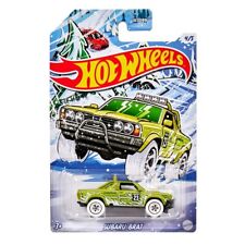 2023 Hot Wheels Christmas Subaru Brat Pickup Truck 164 Die-cast Cars Model Toys