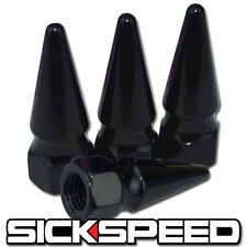 4pc Sickspeed Spiked Bolt For Engine Bay Dress Up Kit 8x1.25 P3 Black