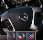 Steering Wheel Emblem Decal Overlay Kit U.s Flag Distressed- 07-13 Chevy Models
