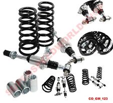 Black Front Coil Over Shock W500lb Spring For Gm A F X G Body Sbc Small Block