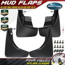 Front Rear Set Of 4 Mud Flaps Splash Guards For Jeep Grand Cherokee Wk2 11-21