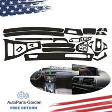 For Bmw E90 2005-2012 Car Interior Decal Trim 5d Carbon Fiber Trim Vinyl Sticker