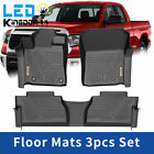 3d Floor Mats Liners For 2014-2021 Toyota Tundra Double Crew Cab All Weather