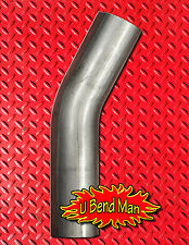 25 Degree 2.25 Inch Mandrel Bend Exhaust Elbow Custom Diy Turbo Downpipe Muffler