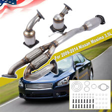Catalytic Converter Set Fit For Nissan Maxima 3.5l 2009-2014 All Three W Gaskets