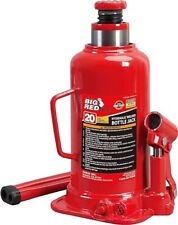 20 Ton 40000lb Heavy Duty Torin Hydraulic Welded Bottle Jack For Auto Repair Red