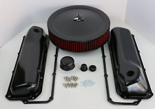 Ford 351c 351m 400m Black Engine Dress Up Kit Valve Covers Washable Air Cleaner