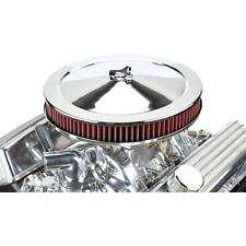 Speedway Motors Chrome Air Cleaner With Washable Filter - 14x 2 Inch