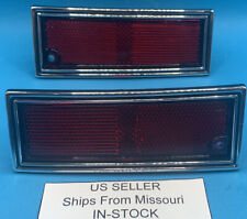 Pair Side Marker Lamp Lights Left Right Set For Caprice Impala Parisienne New