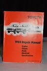 1988 Toyota Truck And 4 Runner Service Repair Manual Rm077u Vtg