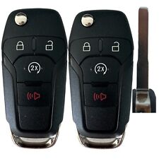 2 For 2015 -2022 Ford F150 F250 F350 F450 F550 Keyless Entry Remote Flip Key Fob
