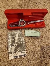 Vintage Snap-on - 0-50 Foot Pounds - 38 Dr Torque Wrench - Torqometer Te50ffua
