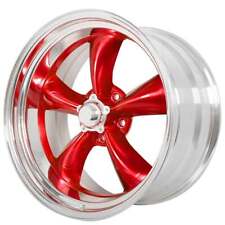 1822 American Racing Wheels Vintage Vn515 Classic Torq Thrust Ii Custom Red